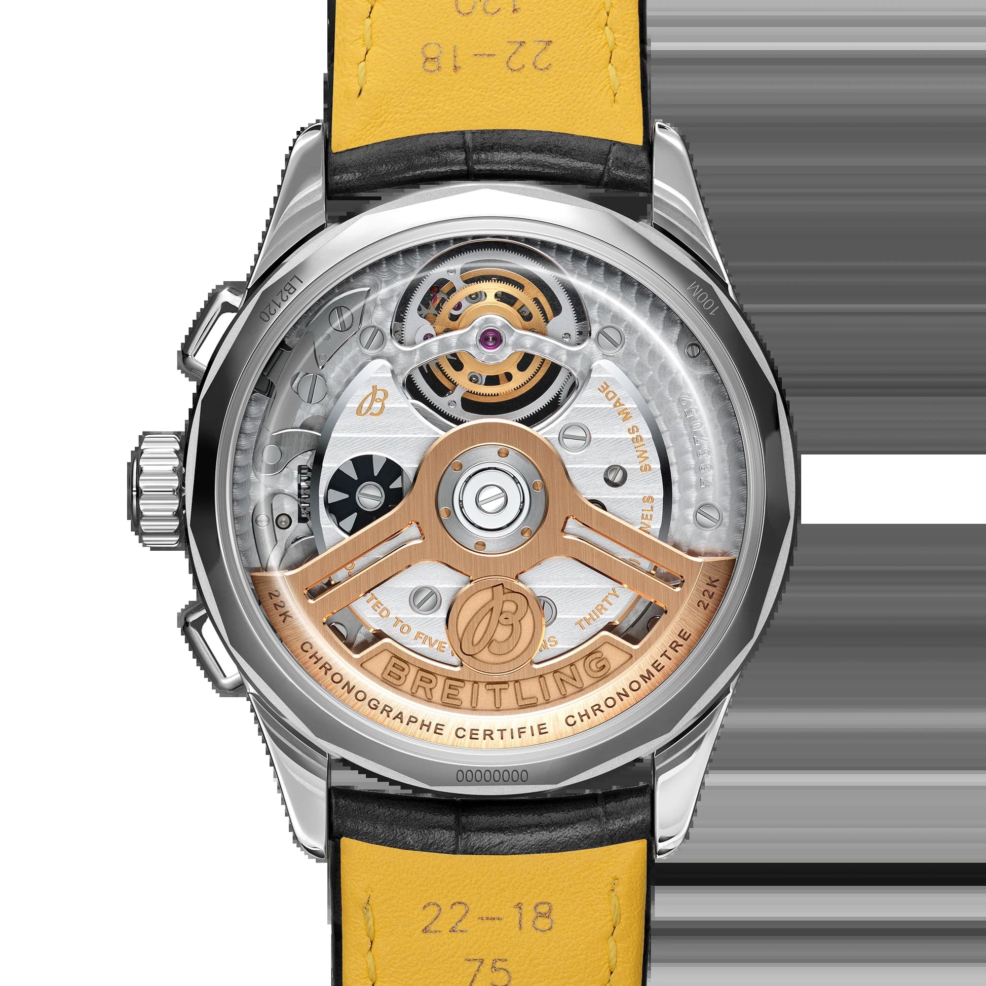 Premier B21 Chronograph Tourbillon 42 Willy , Platinum, Ref# LB2120171C1P1, Unworn 2024