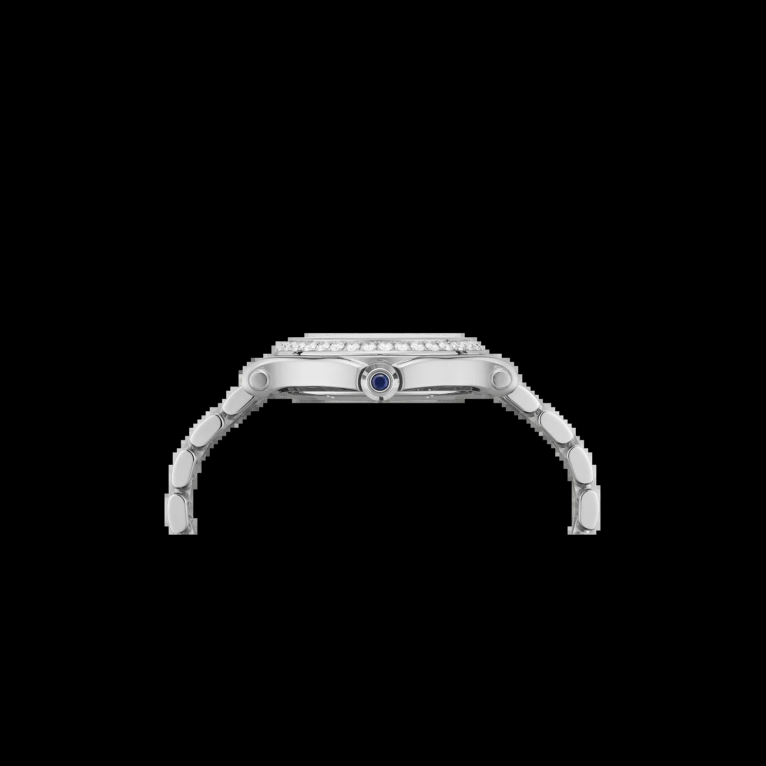 Unworn  Happy Sport Quartz, Stainless Steel, 5 Floating Diamonds, 36Mm, Ref# 278582-3004, Box and Papers