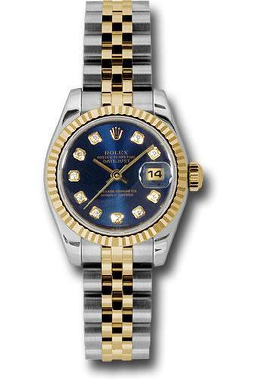 Rolex Lady Datejust 26Mm Watch 179173 Bldj