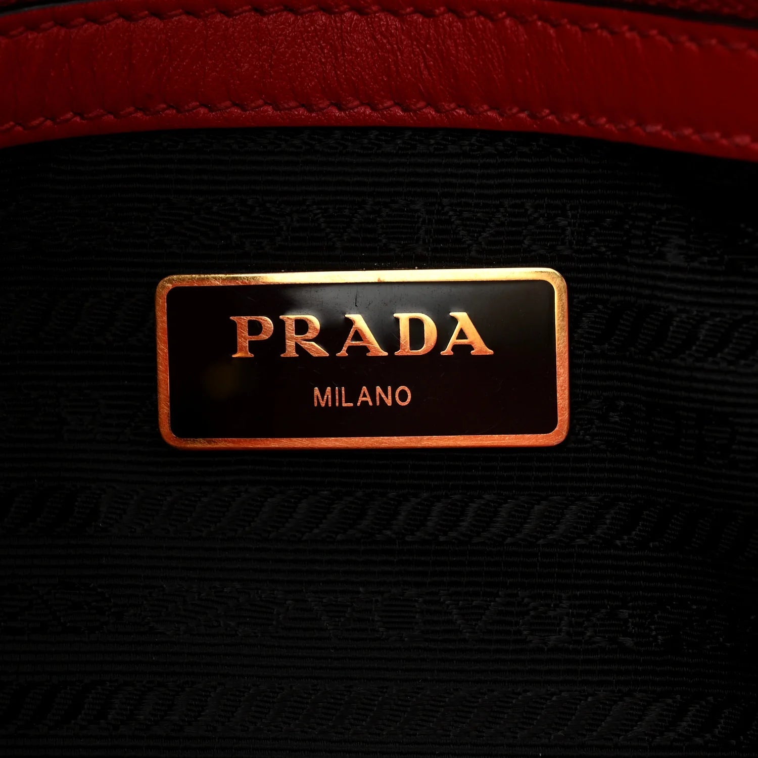 Saffiano Soft Calfskin Tote Fuoco