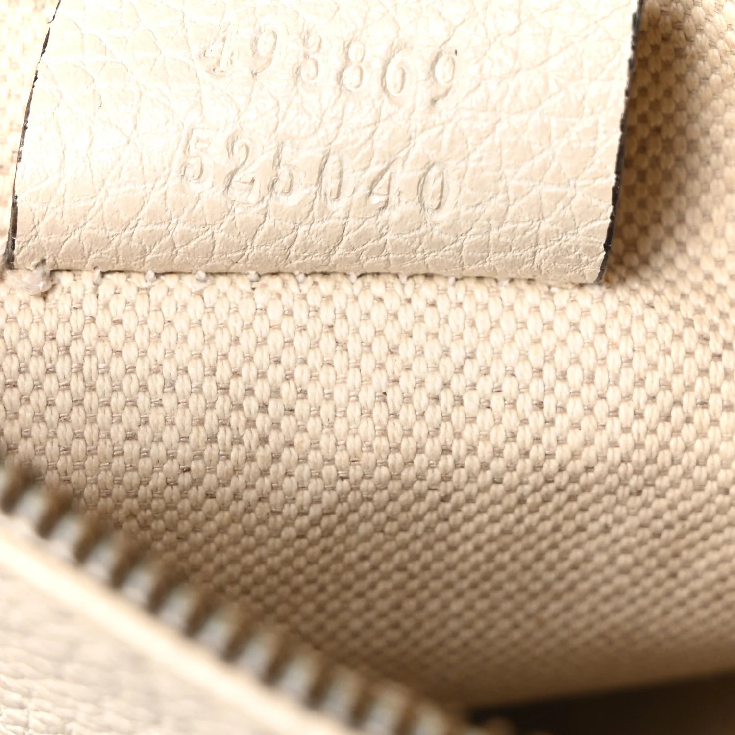 Grained Calfskin Logo Belt Bag White