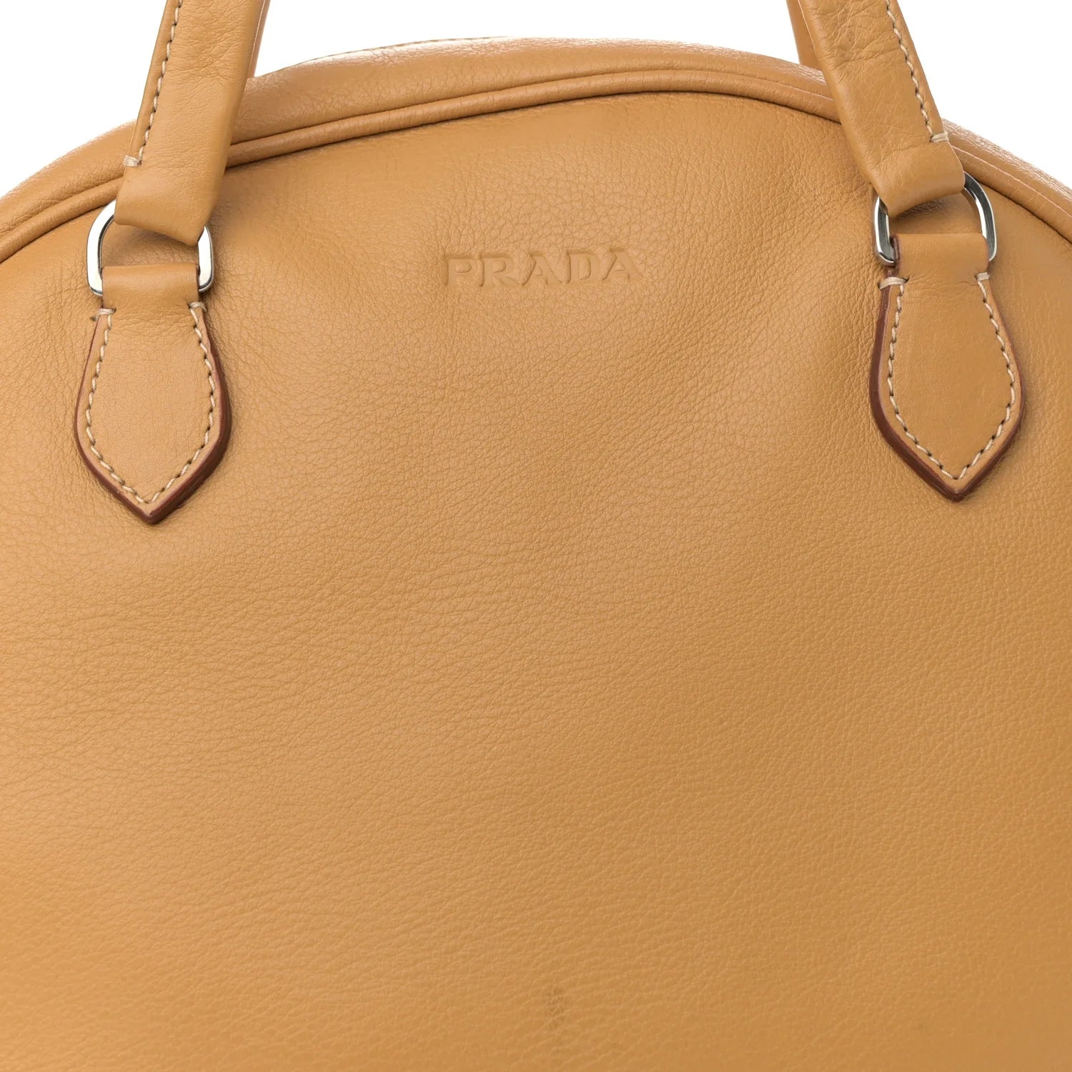 Vitello Daino Bowler Bag Sughero