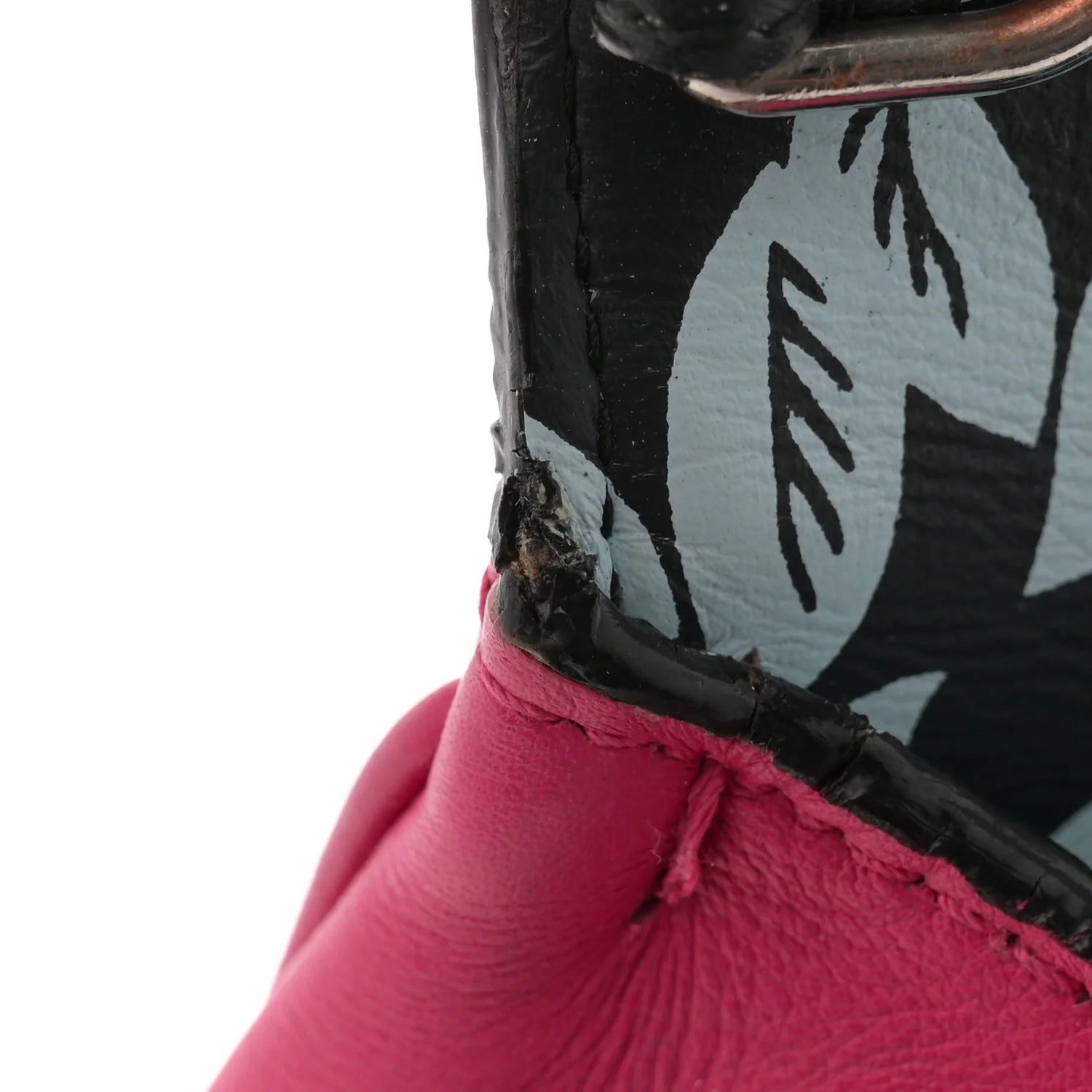 Smooth Calfskin Mini Be Dior Flap Pink