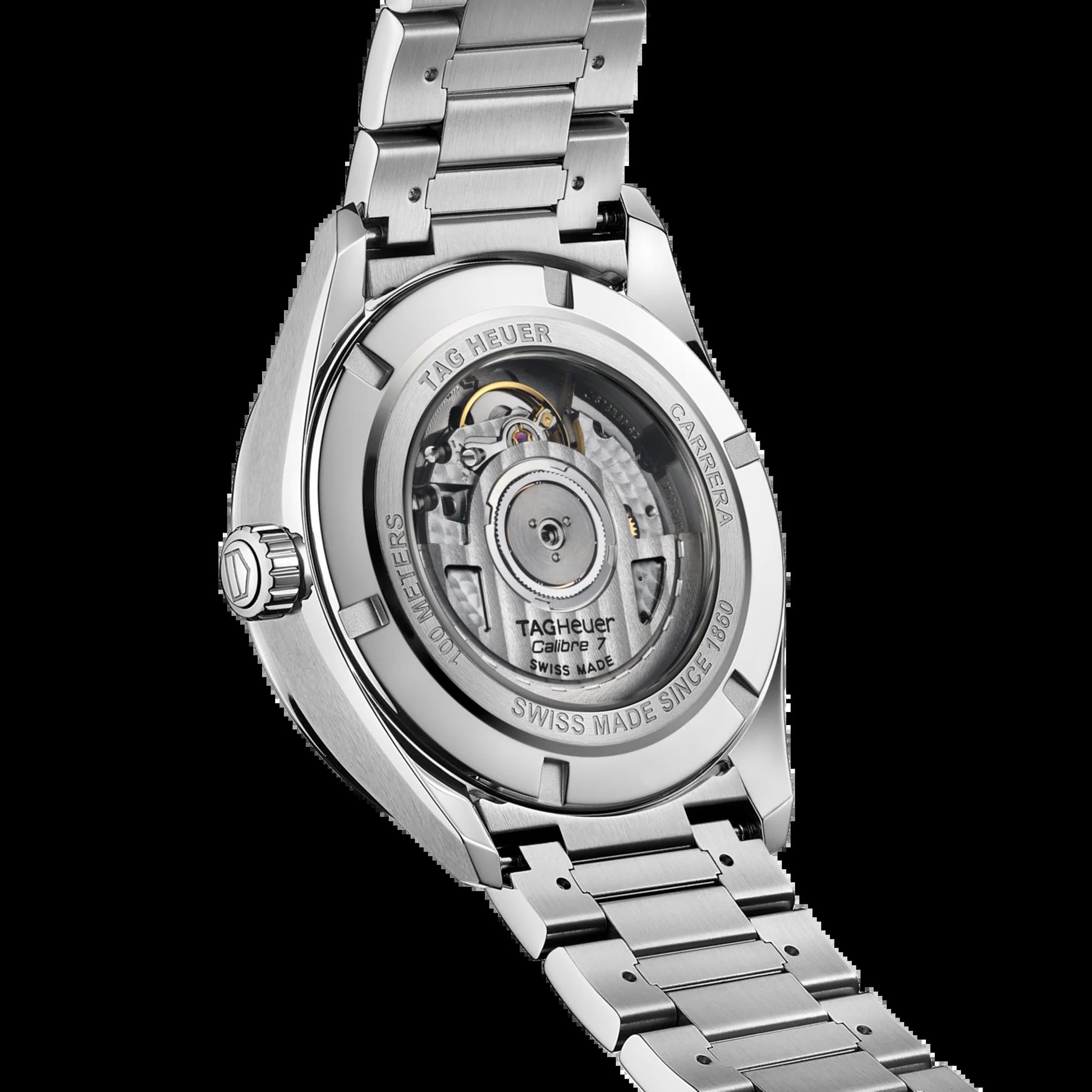 Unworn  Carrera Twin-Time Calibre 7 GMT, Stainless Steel, 41Mm, Ref# WBN201A.BA0640, Box & Papers