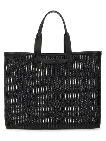 WOVEN MESH SHOPPING BAG