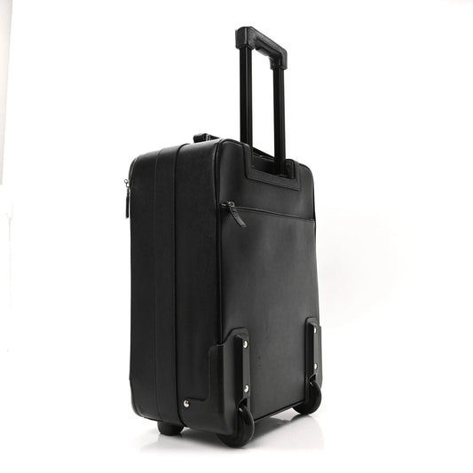 Saffiano Trolley Luggage Black