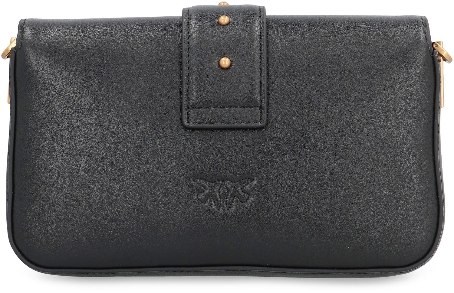 LOVE ONE MINI SLOUCHY LEATHER SHOULDER BAG