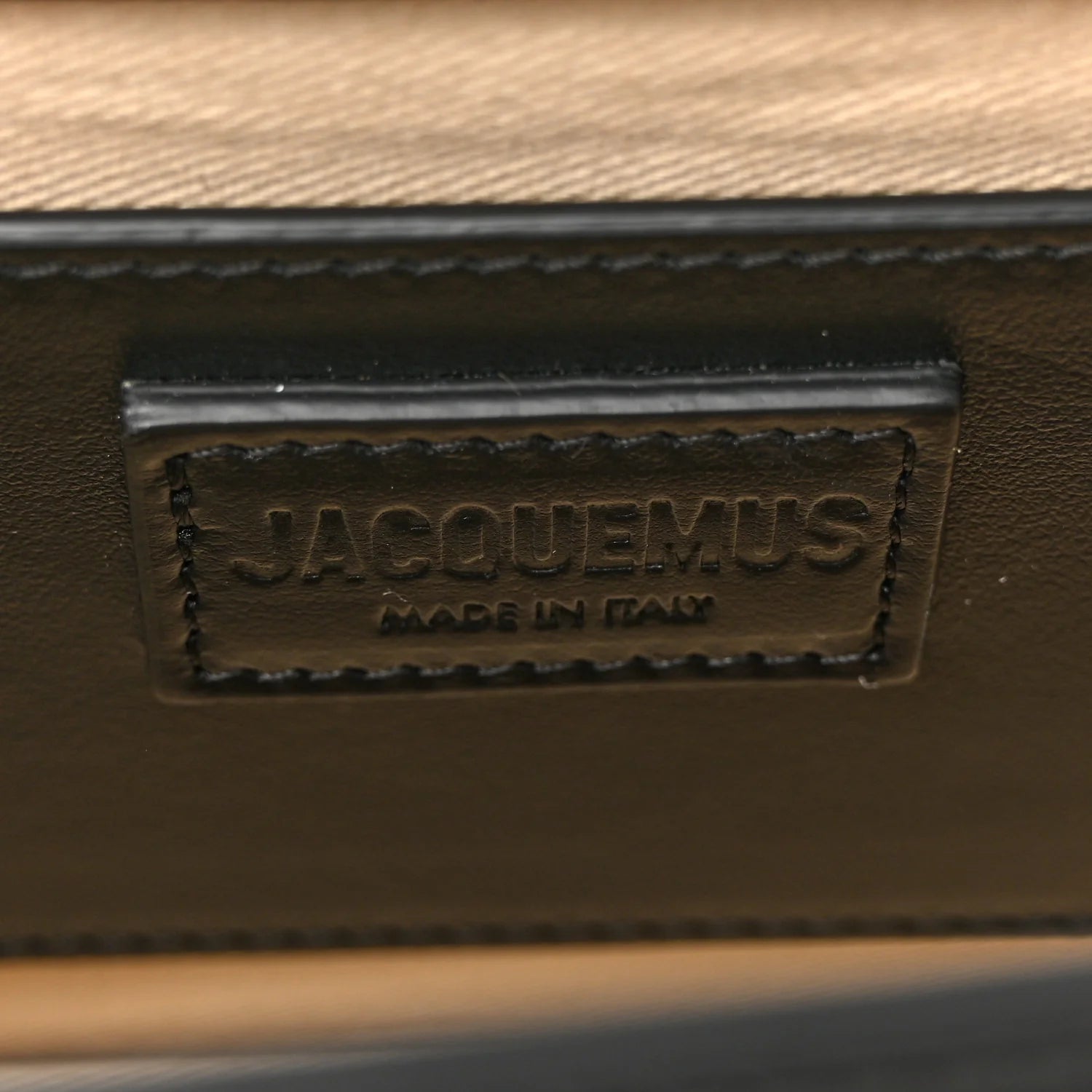 Smooth Calfskin Le Grand Bambino Black