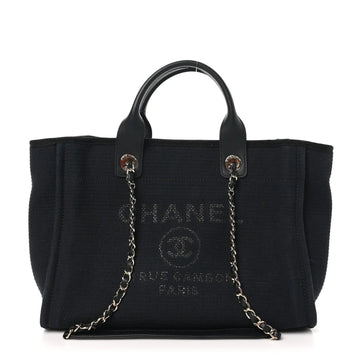 Mixed Fibers Small Deauville Tote Black