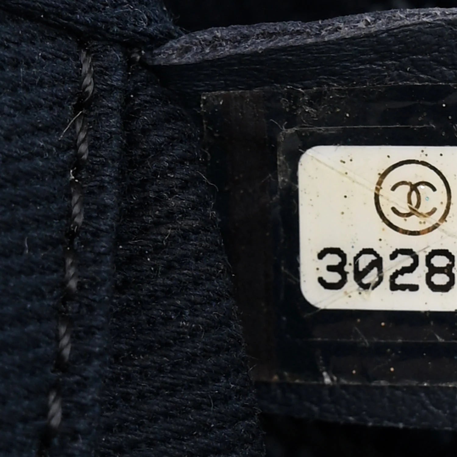 Mixed Fibers Small Deauville Tote Navy Blue