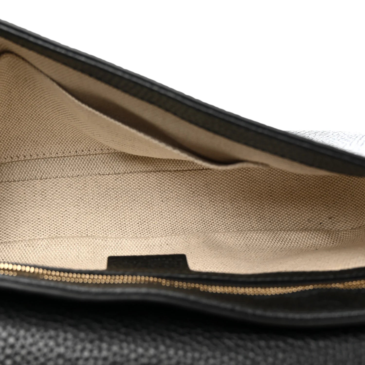 Pebbled Calfskin Medium Soho Flap Crossbody Black