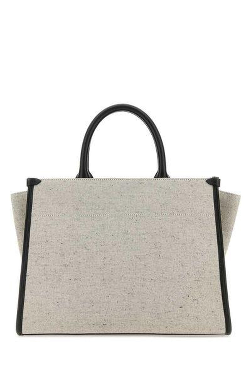 TWO-TONE CANVAS SMALL in & OUT SHOPPING BAG