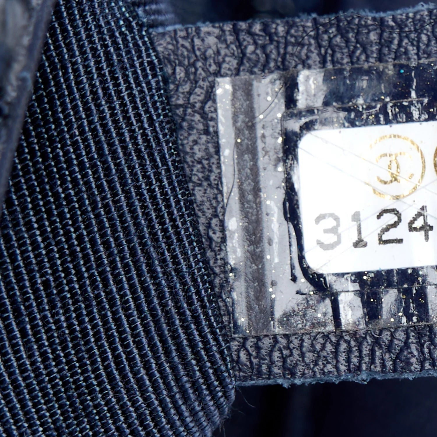 Raffia Tweed Quilted Medium  19 Flap Navy