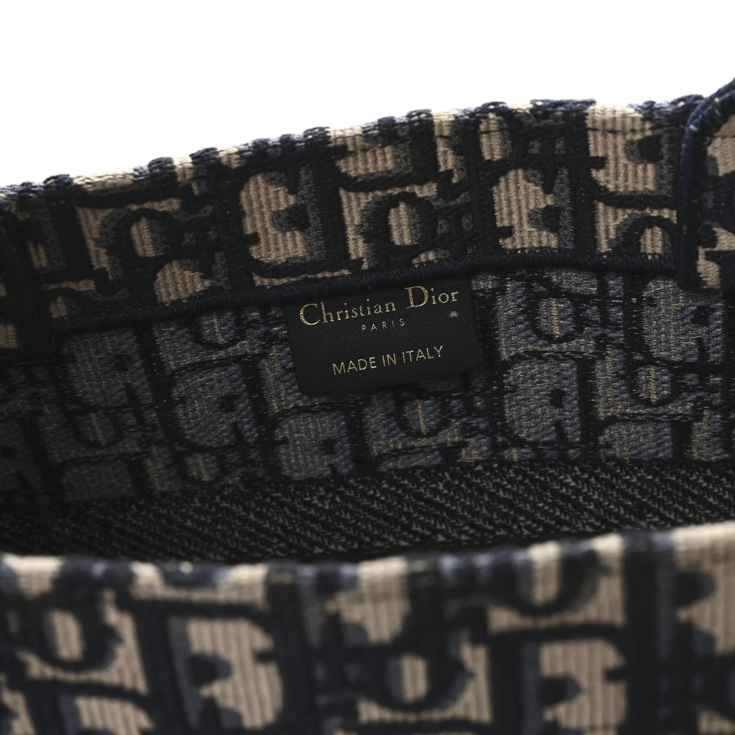 Oblique Medium Book Tote Blue Multicolor