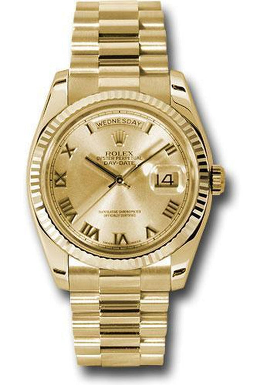 Rolex Day-Date 36Mm Watch 118238 Chrp