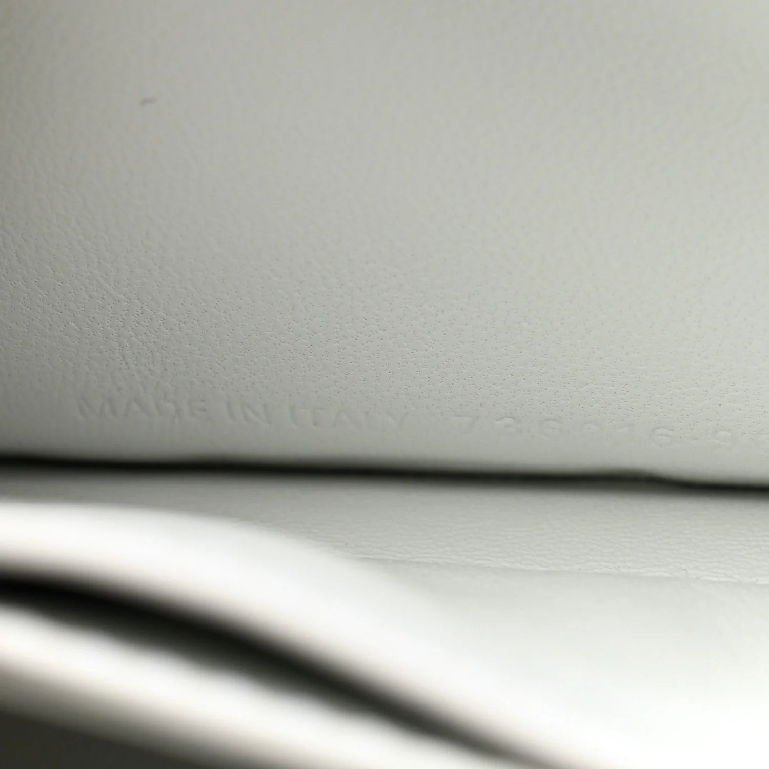 Crushed Calfskin Quilted Small Crush Chain Bag Optic White