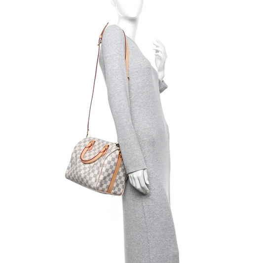 Damier Azur Speedy Bandouliere 25