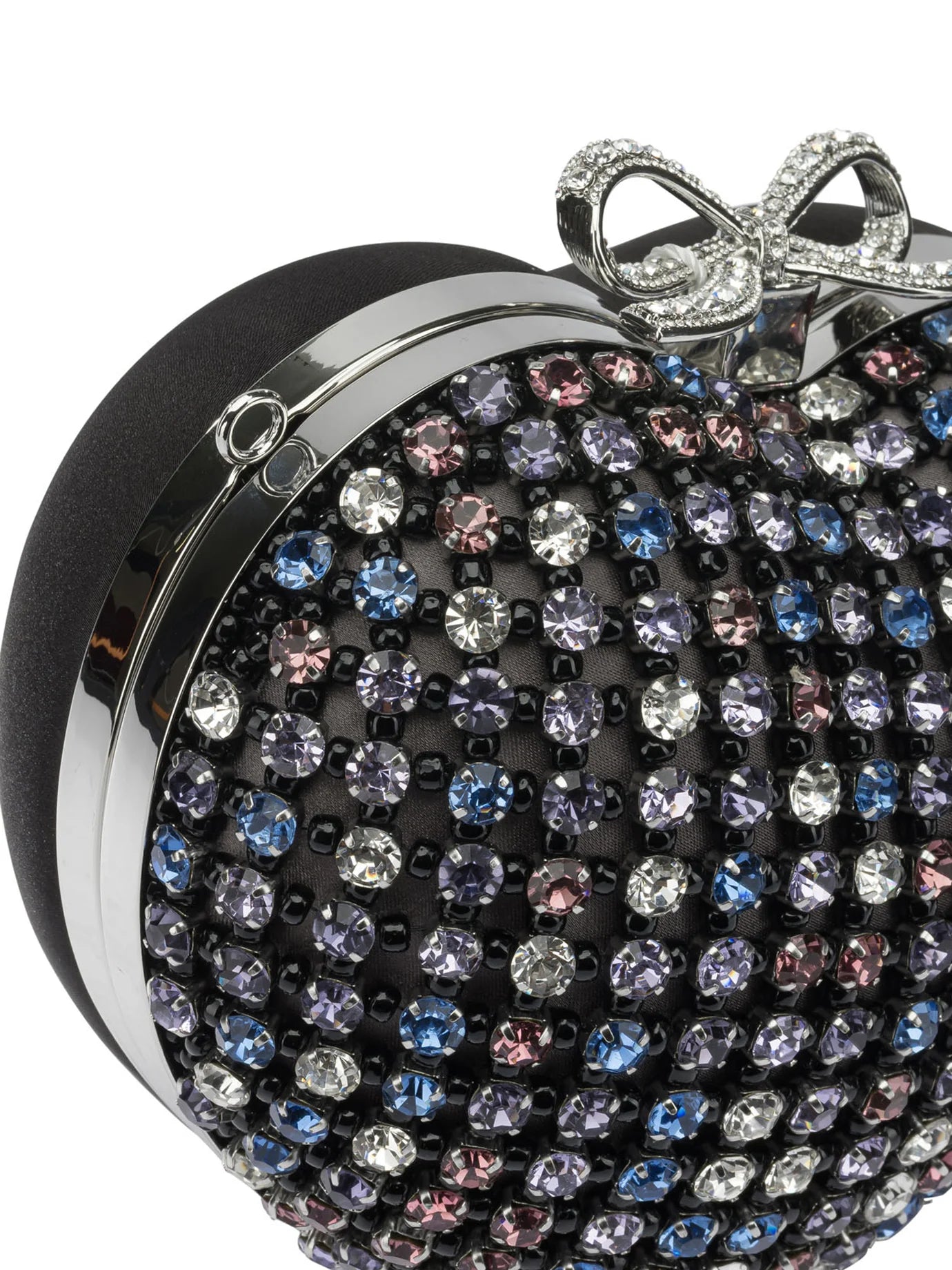 Heart Clutch with Crystals