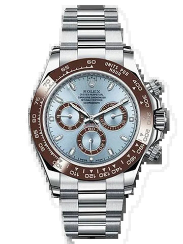 Rolex Daytona Platinum Ice Blue Dial Automatic Chronograph 116506 Ib / 2020