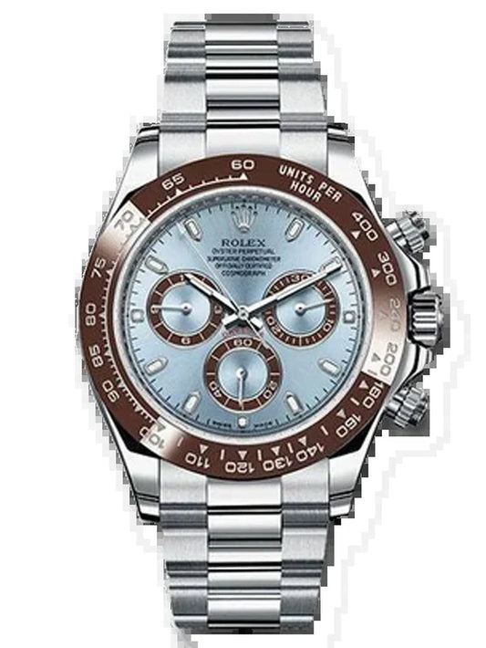 Rolex Daytona Platinum Ice Blue Dial Automatic Chronograph 116506 Ib / 2020