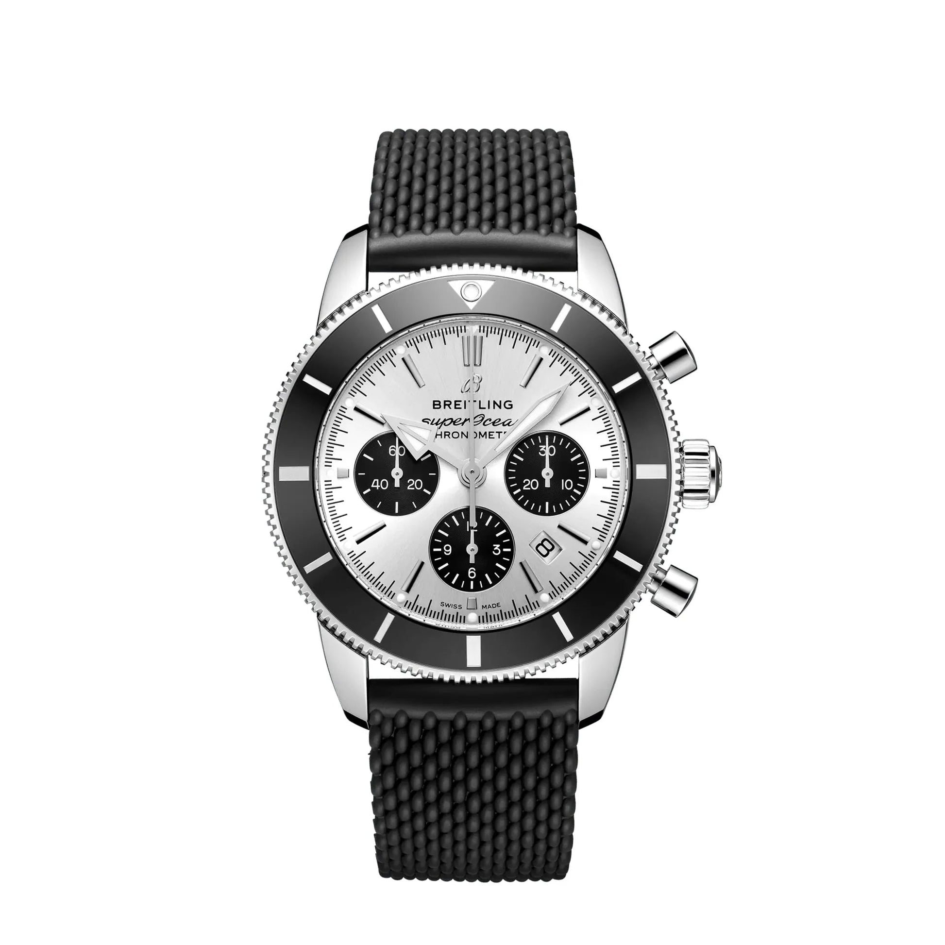 Superocean Heritage B01 Chronograph 44 Stainless Steel Ref# AB0162121G1S1, Box and Papers