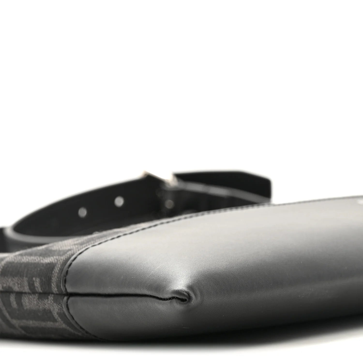 Vitello King Fabric Jacquard FF 1974 Messenger Black