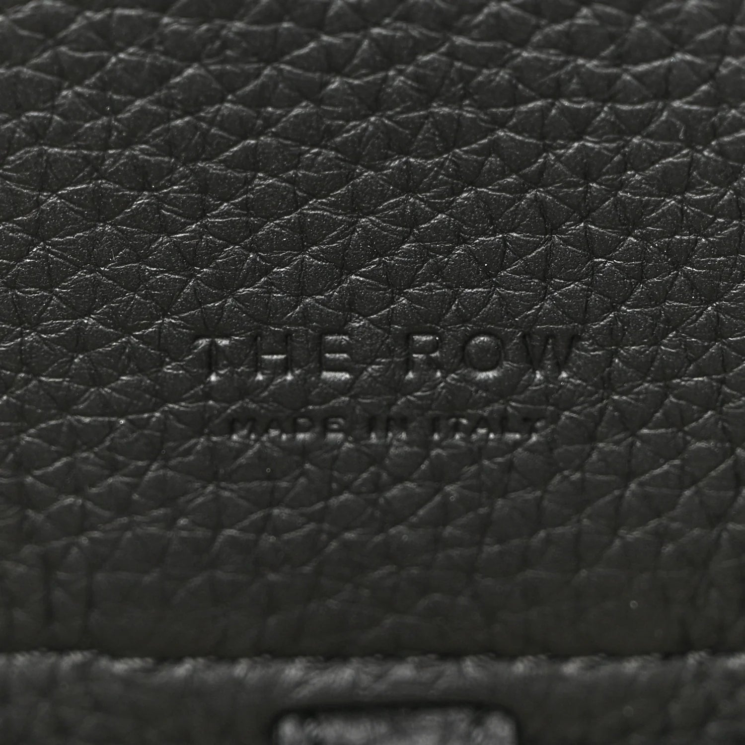 Grained Calfskin Soft Margaux 10 Bag Black