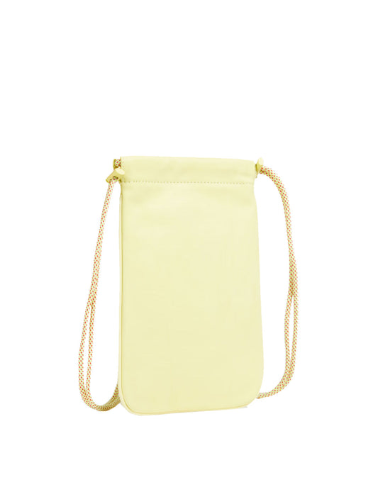 LOGO LEATHER POUCH CROSSBODY BAG