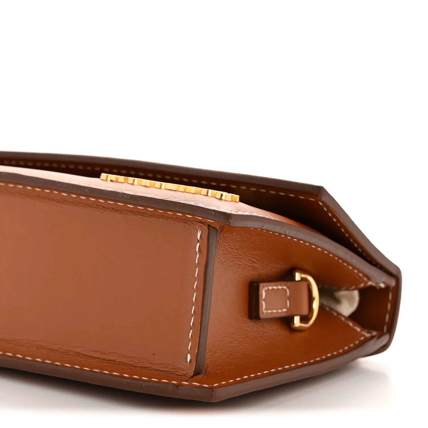 Smooth Calfskin Le Chiquito Long Light Brown