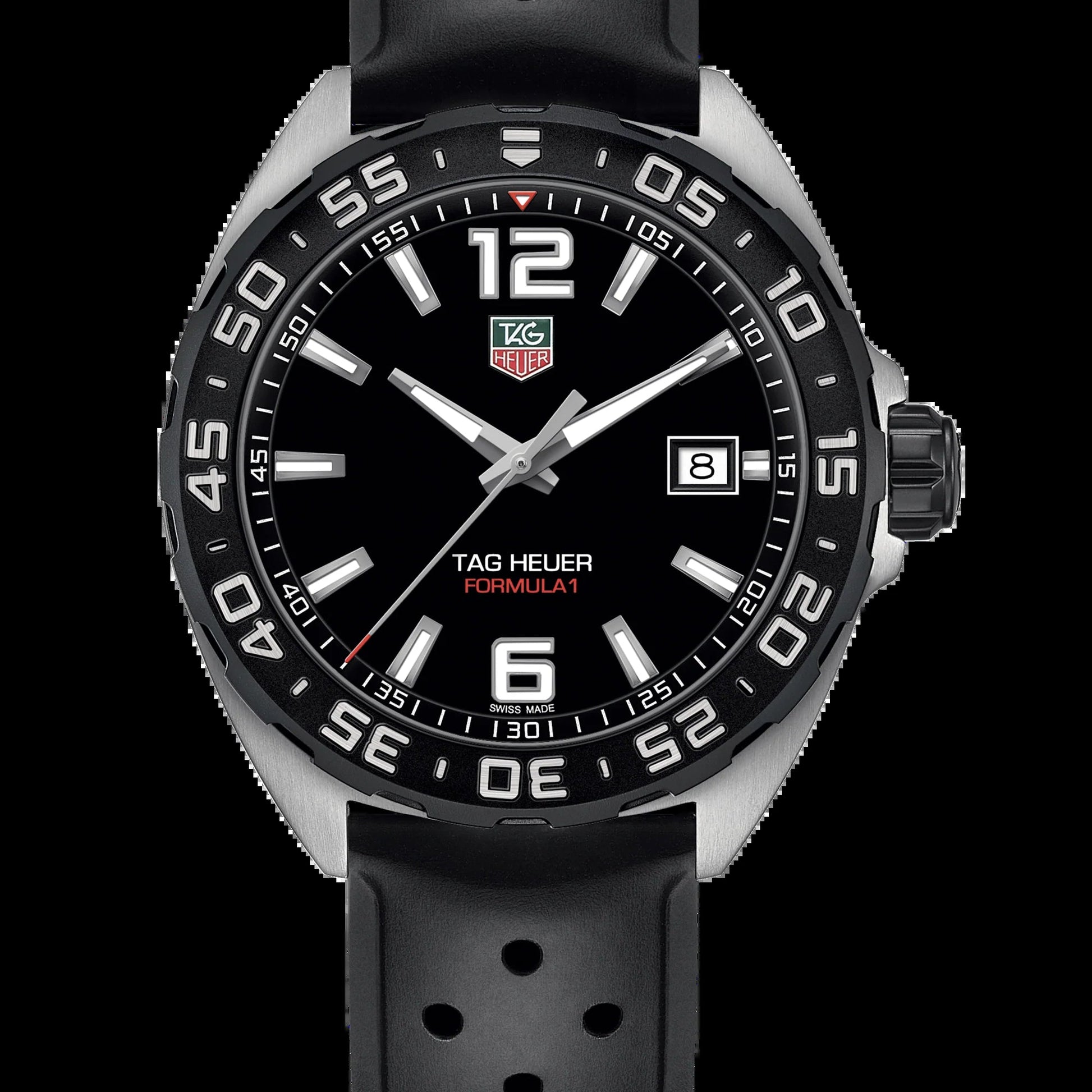 Unworn  Formula 1 Date, Stainless Steel, 41Mm, Ref# WAZ1110.FT8023, Box & Papers