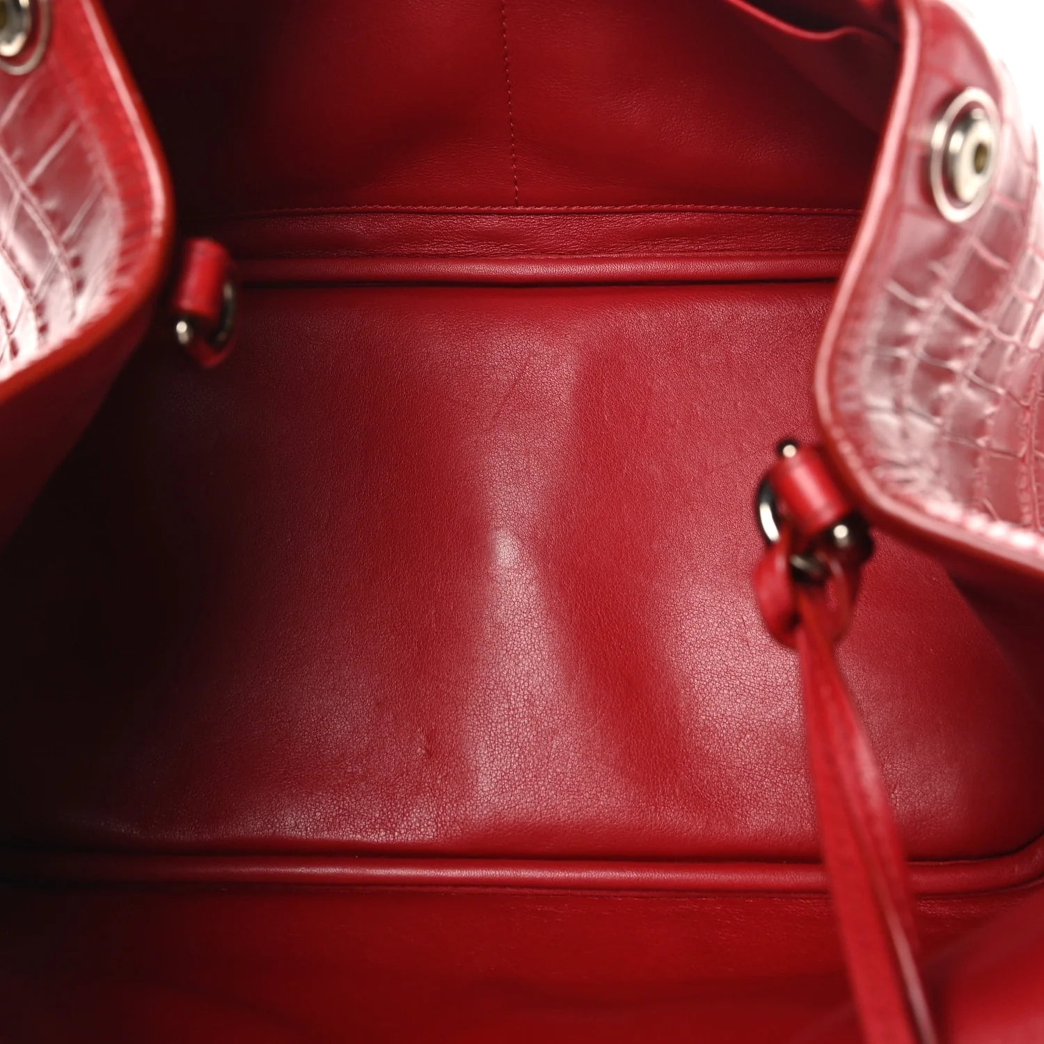 Crocodile Large Diorissimo Red