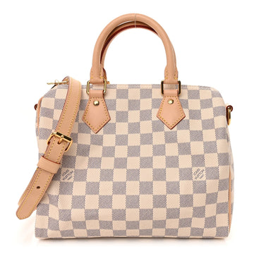 Damier Azur Speedy Bandouliere 25