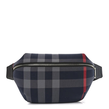 House Check Sonny Bum Bag Navy Grey