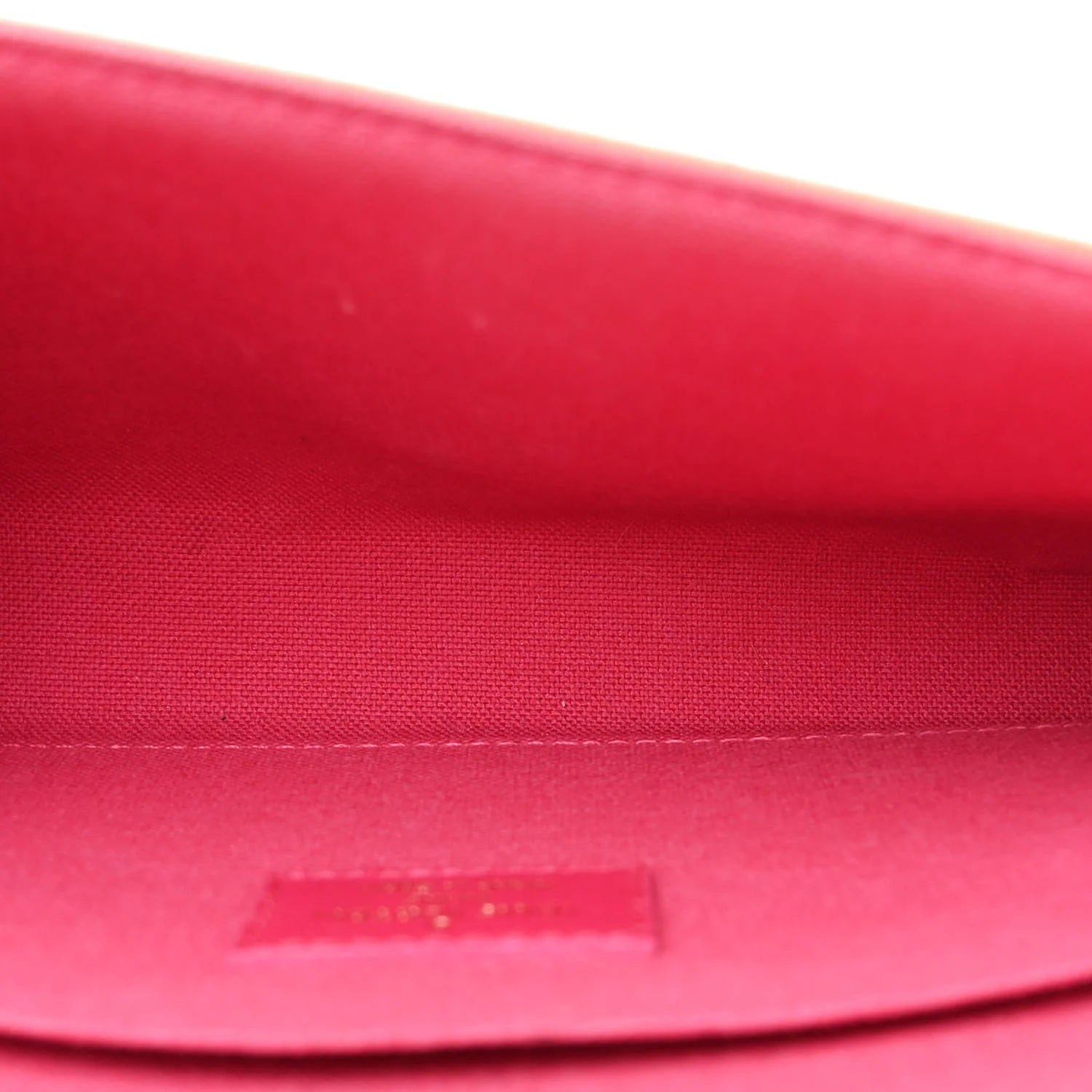 Damier Azur Studded Pochette Felicie Chain Wallet Fuchsia