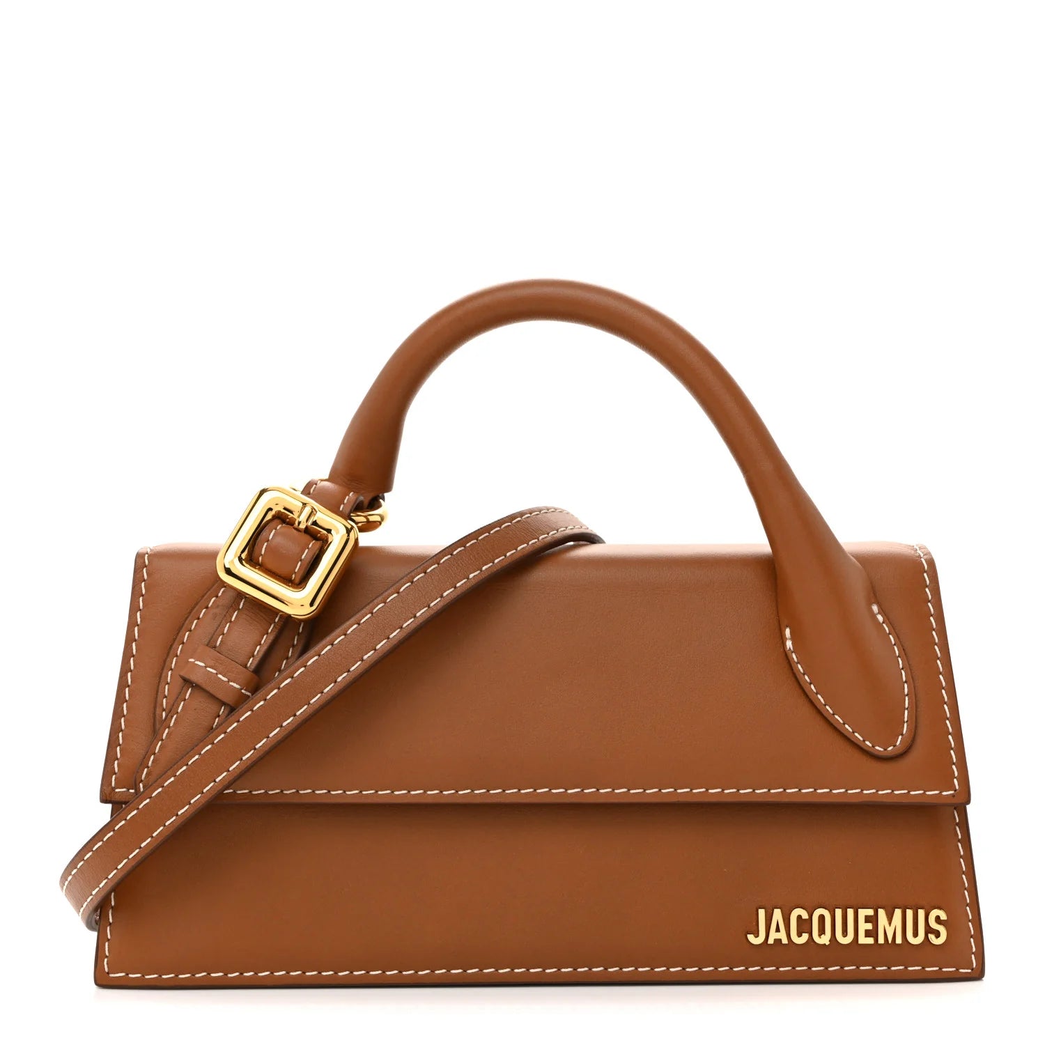 Smooth Calfskin Le Chiquito Boucle Long Light Brown