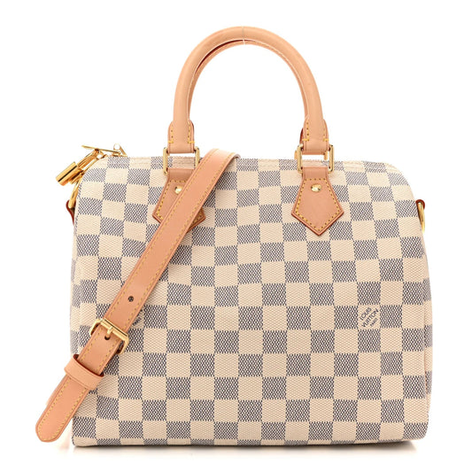 Damier Azur Speedy Bandouliere 25