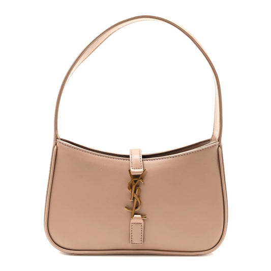 Smooth Calfskin Le 5 a 7 Mini Hobo Rosy Sand