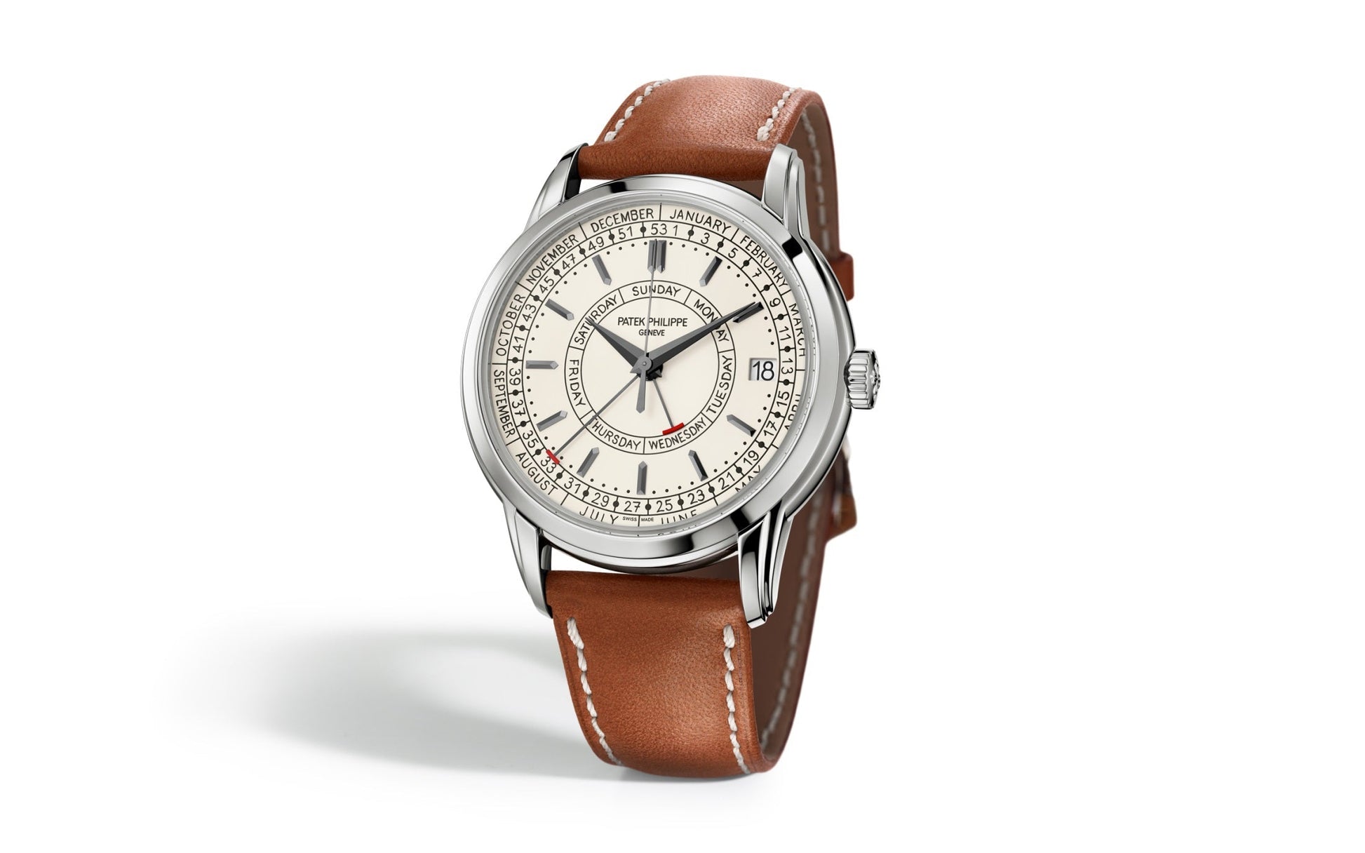Complication, Stainless Steel, 40Mm, Calatrava Weekly Calendar Ref# 5212A-001