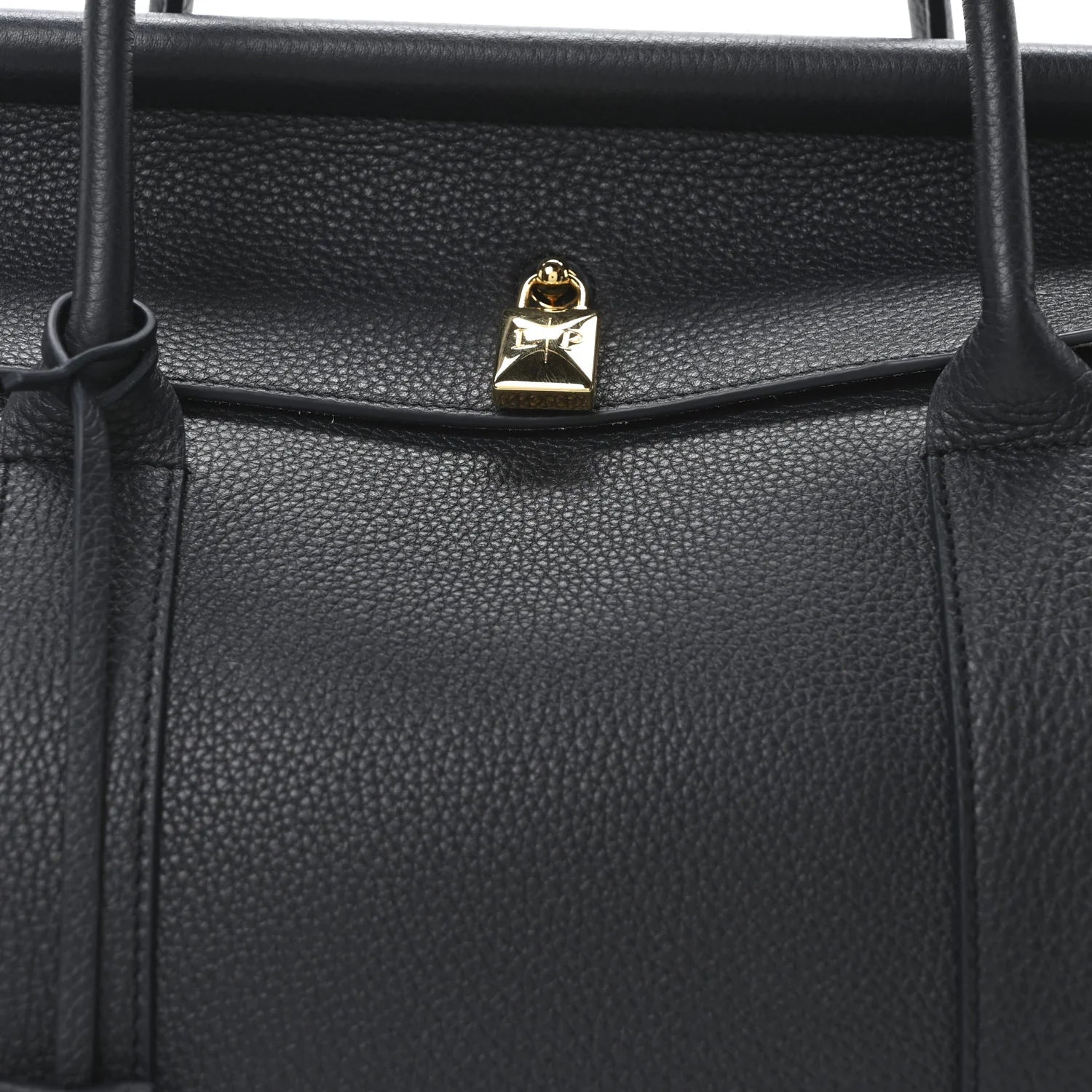 Grained Calfskin L32 Loom Bag Blue Navy