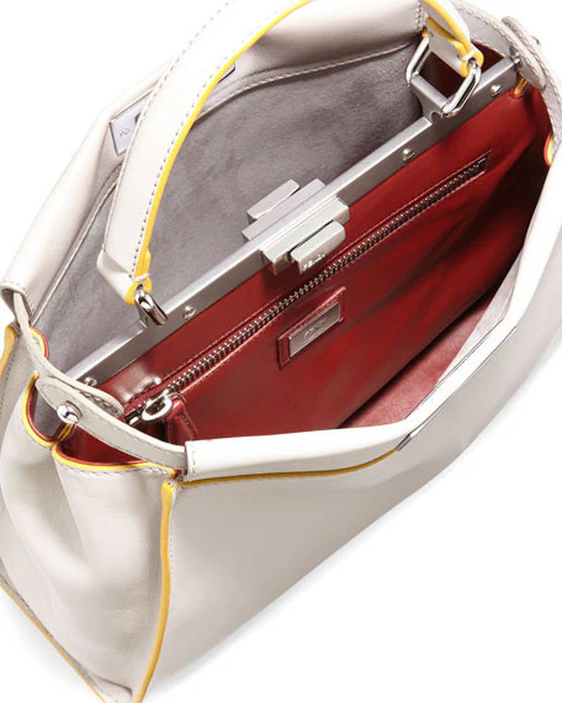 Tricolor Medium Peekaboo Bag