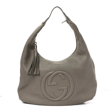 Pebbled Calfskin Large Soho Hobo New Fango