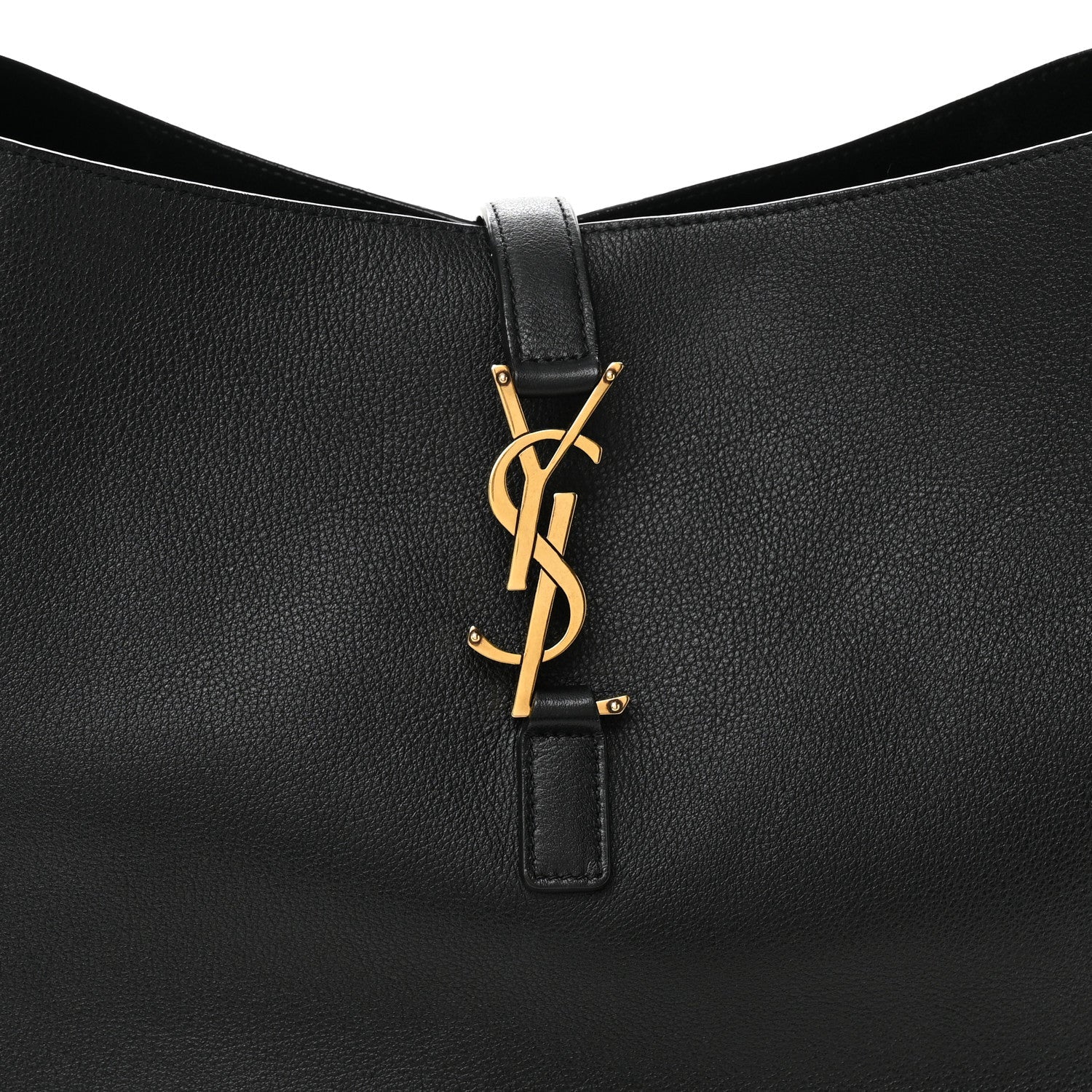 Supple Calfskin Large Le 5 a 7 Soft Hobo Black