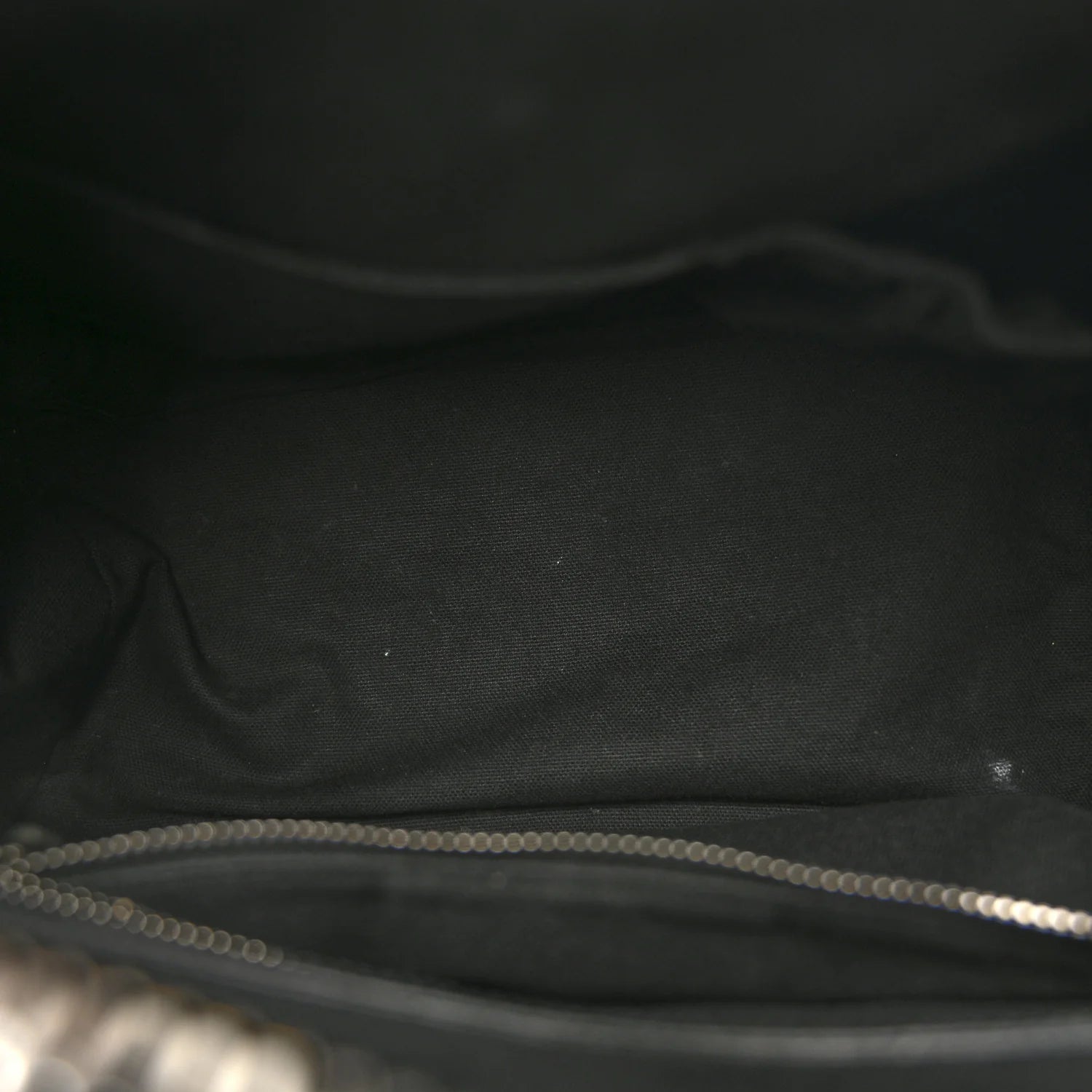 Shiny Lord Calfskin Small Antigona Black