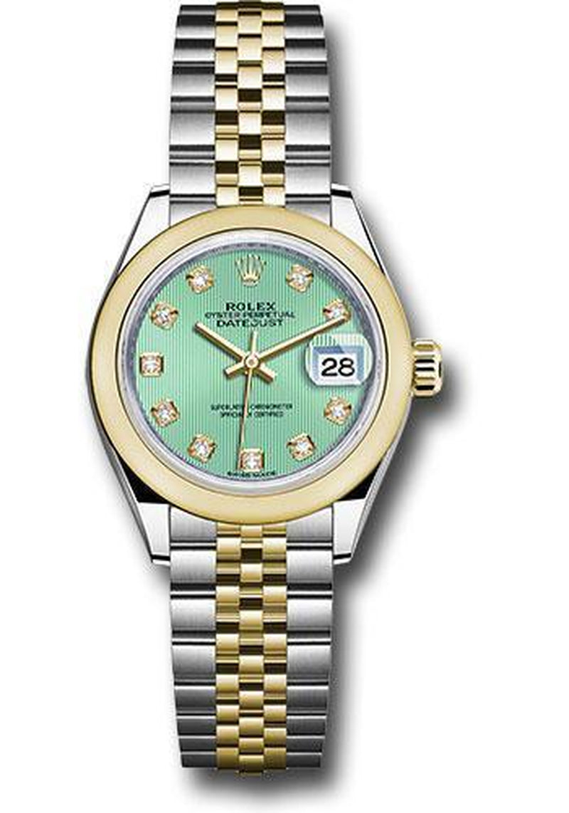 Rolex Lady Datejust 28Mm Watch: 279163 Mgdj