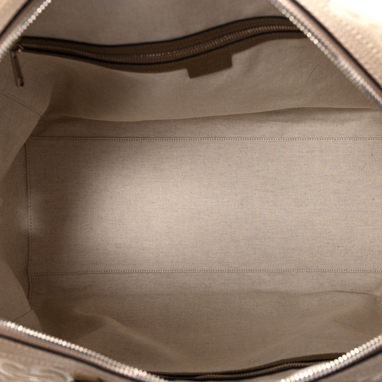 Piuma Calfskin Jumbo GG Embossed Large Duffle Bag Good Taupe