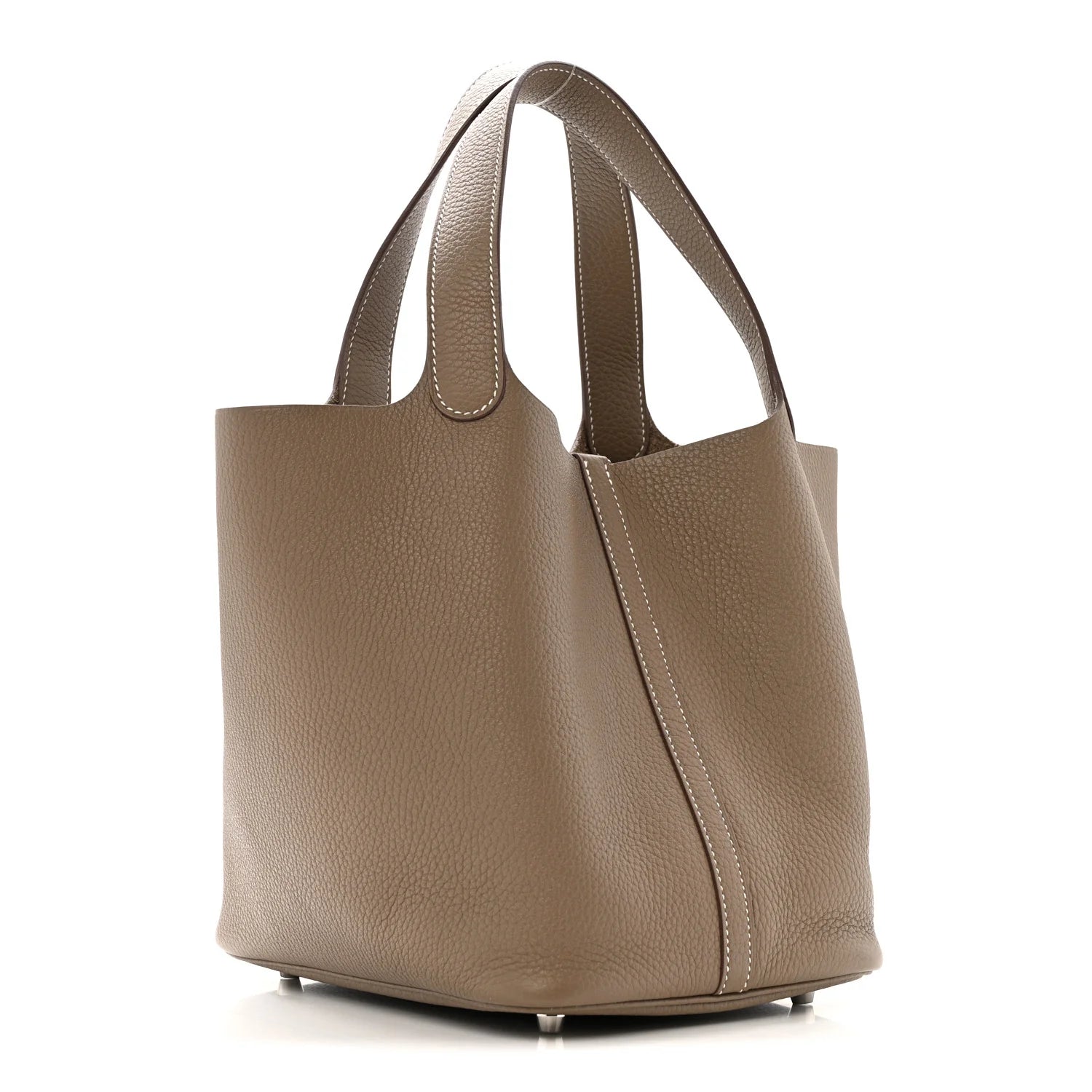 Taurillon Clemence Picotin Lock 22 MM Etoupe