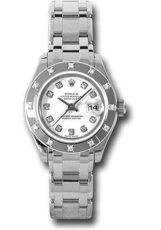 Rolex Datejust Pearlmaster Watch: 80319 Wd