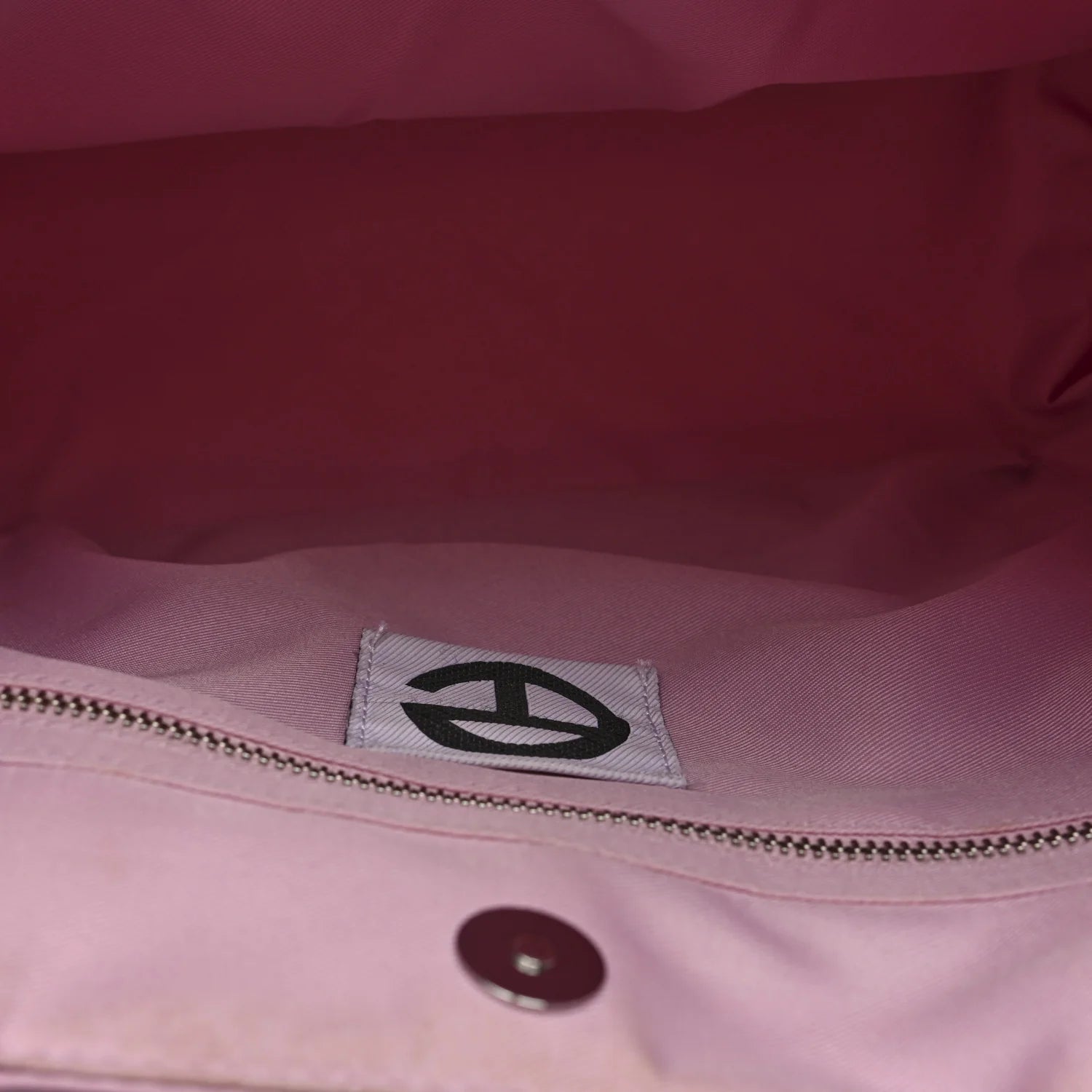 Vegan Leather Medium Shopping Bag Bubblegum