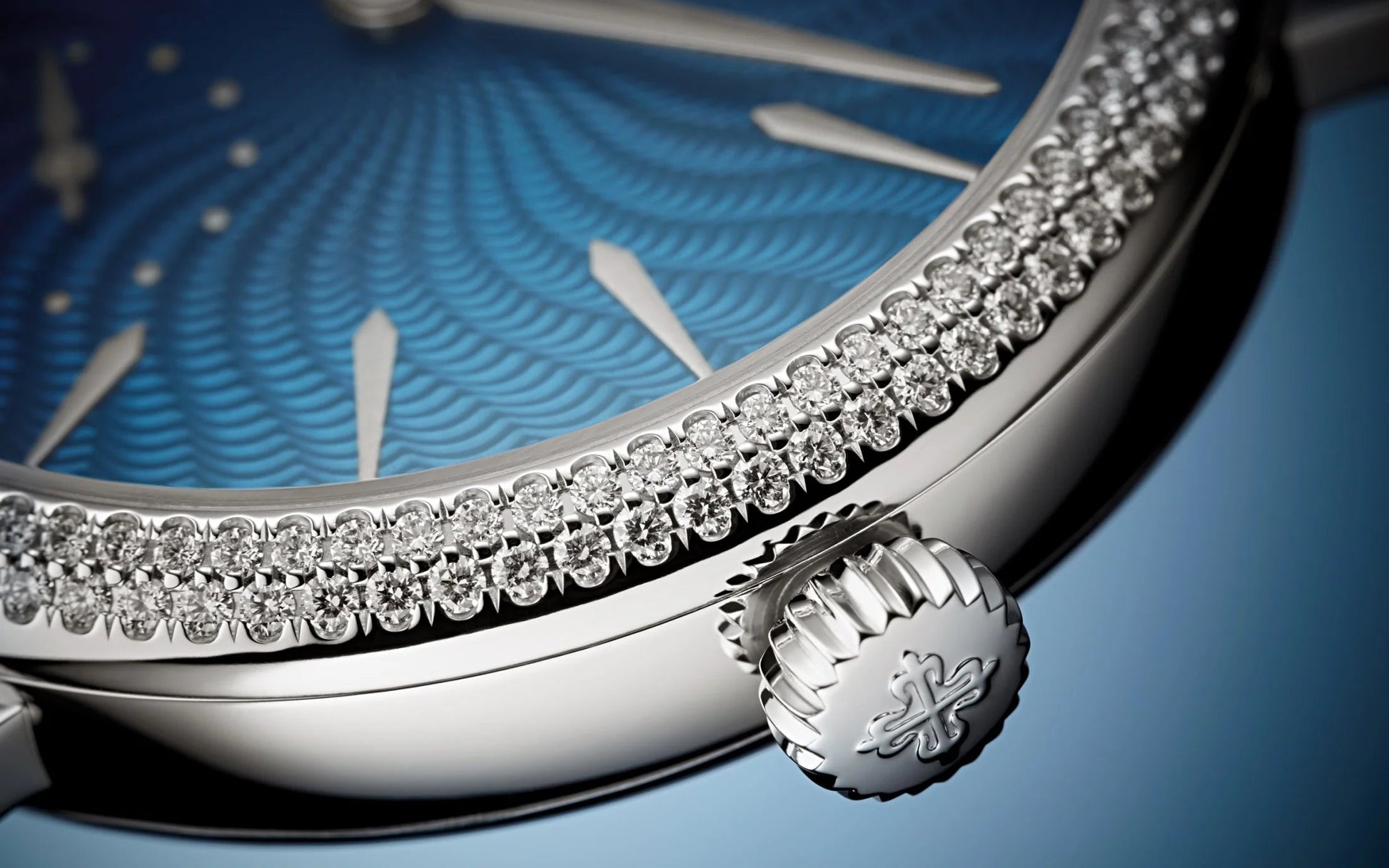 Ladies'  Grand Complication, 18K White Gold with Set 194 Diamonds, 36Mm, Ref# 7040/250G-001