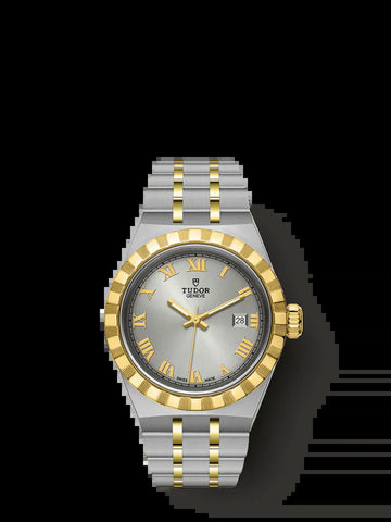 Royal, Stainless Steel and 18K Yellow Gold, 28Mm, Ref# M28303-0001
